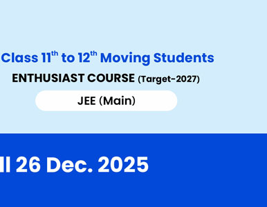 JEE Main Enthusiast 2025-26
